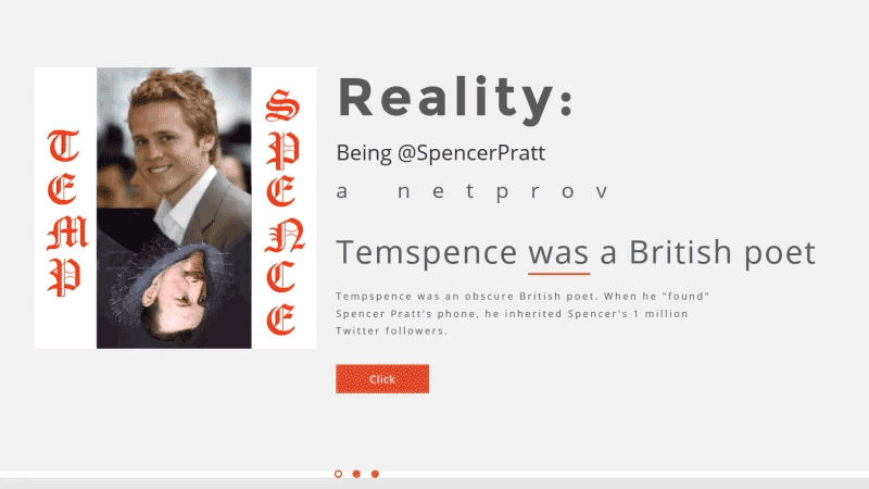 gallery image of Being @Spencerpratt