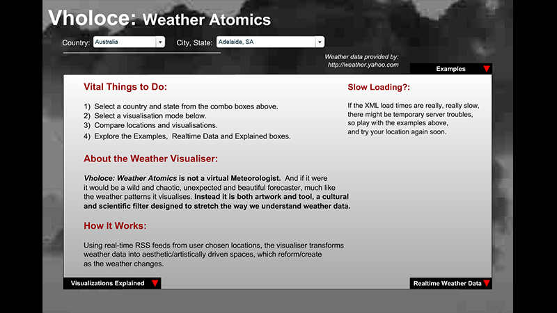 gallery image of vholoce: weather visualizer