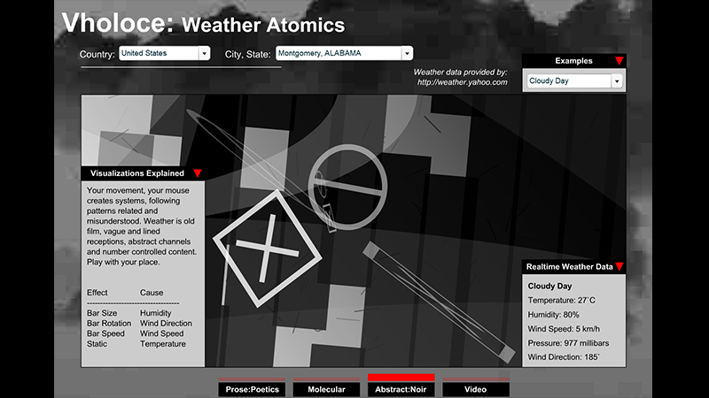 gallery image of vholoce: weather visualizer
